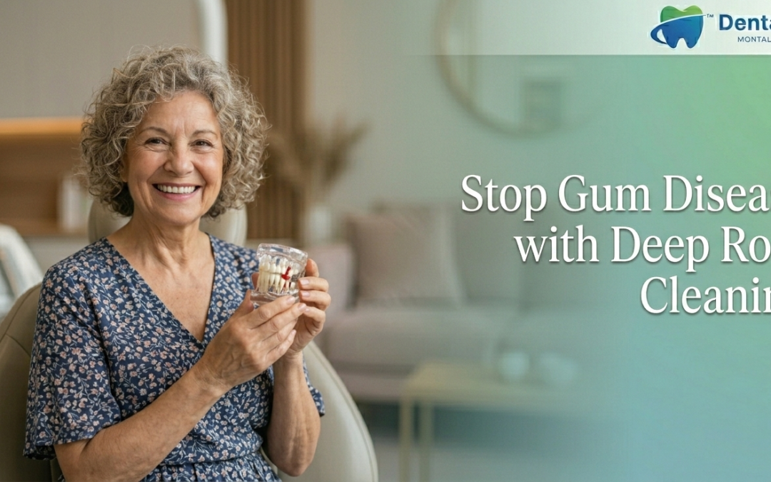 Stop Gum Disease with Deep Root Cleaning